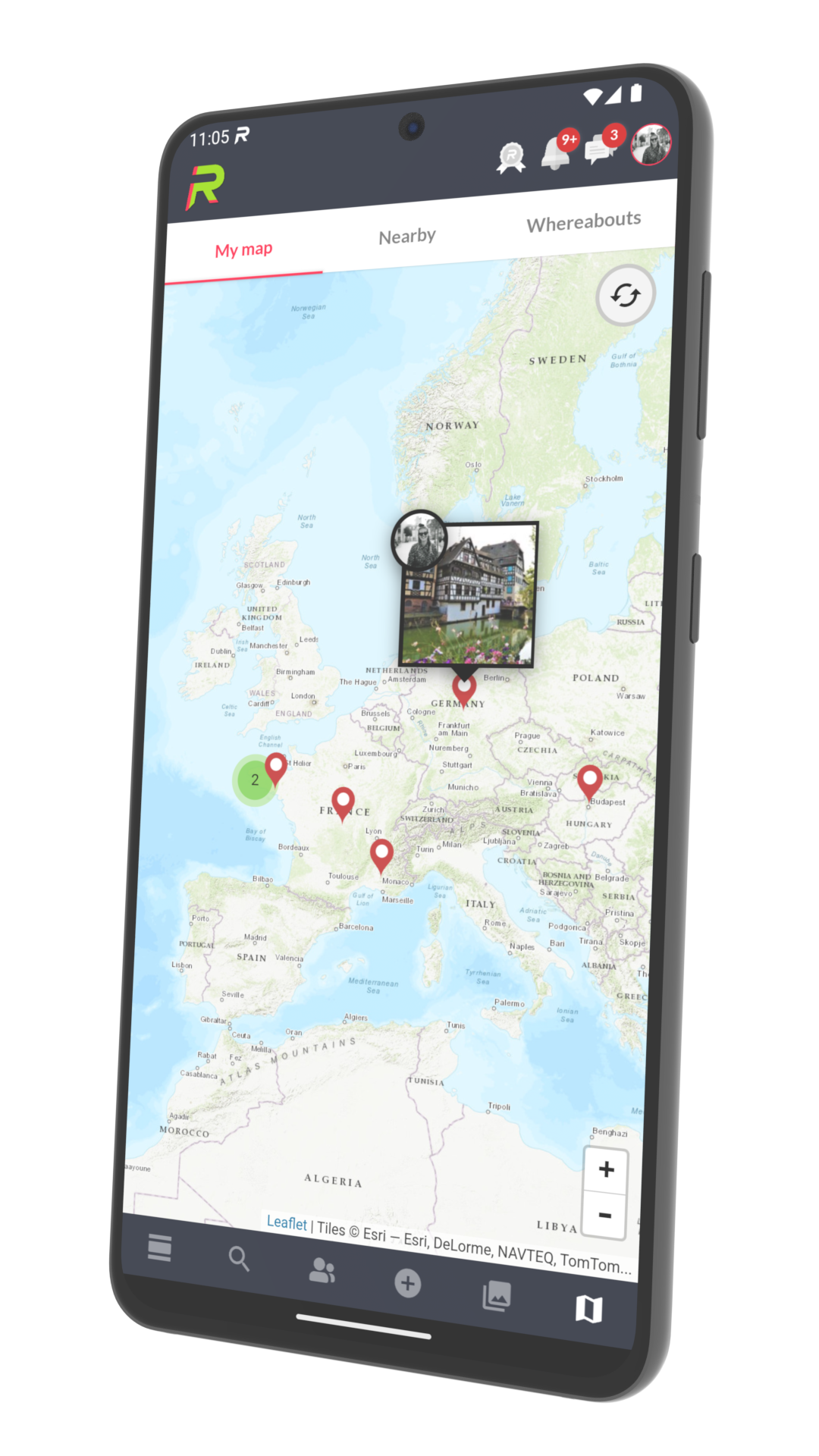 Hypefeed Location Screenshot